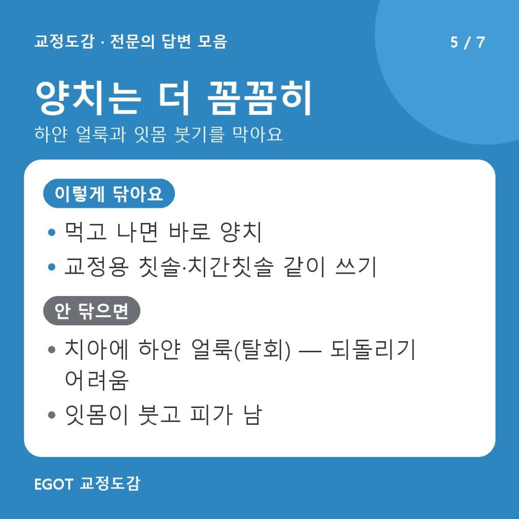 양치는 더 꼼꼼히